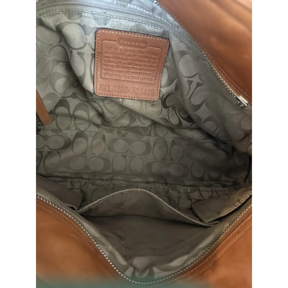 Active Seller!!Coach Soho Y2K Brandy Leather Purse Shoulder Bag Retro - Picture 13 of 14